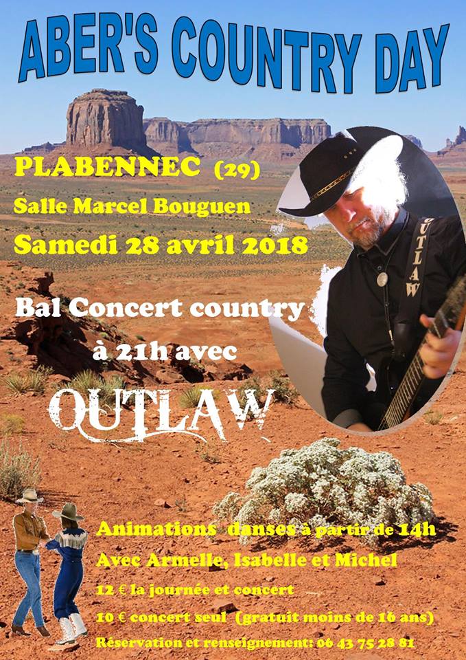 Concert Bal Soirée Festival Country Plabennec<br />Finistère (29)