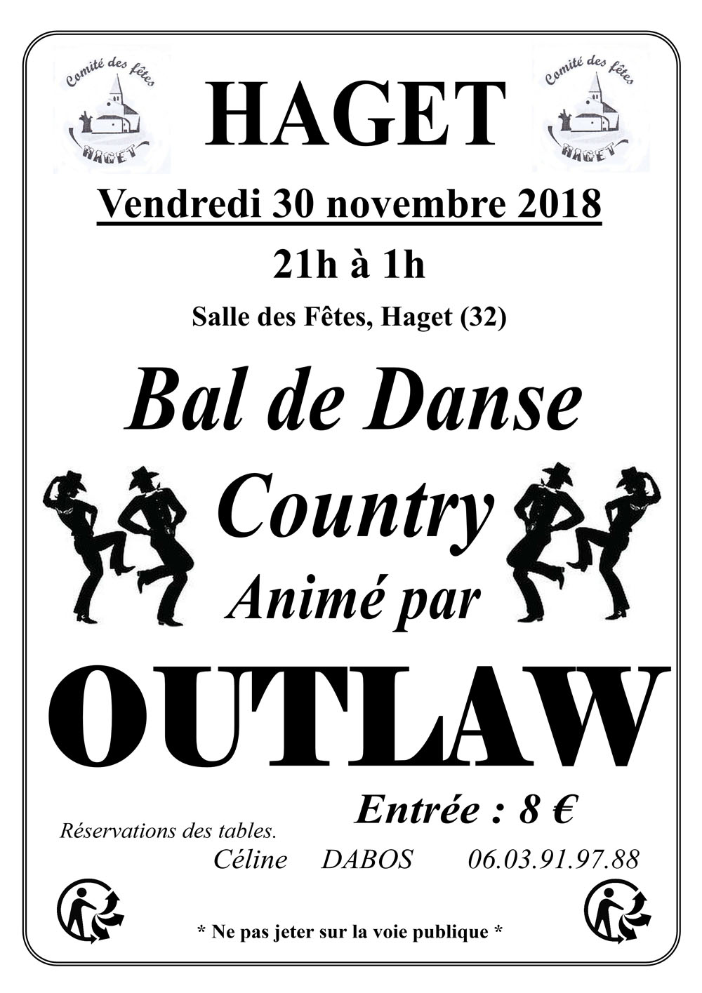 Concert Bal Soirée Festival Country Haget<br />Gers (32)
